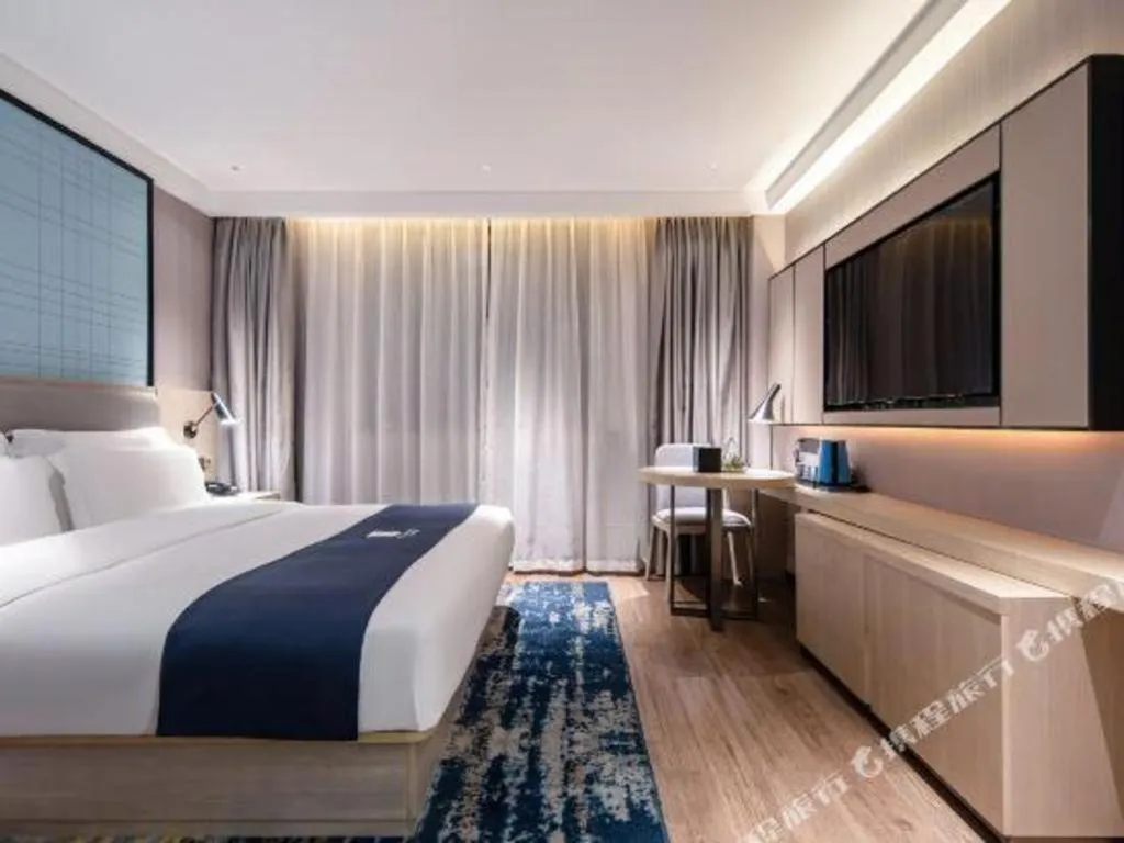 Bed in Echarm Hotel Nanning Wuming