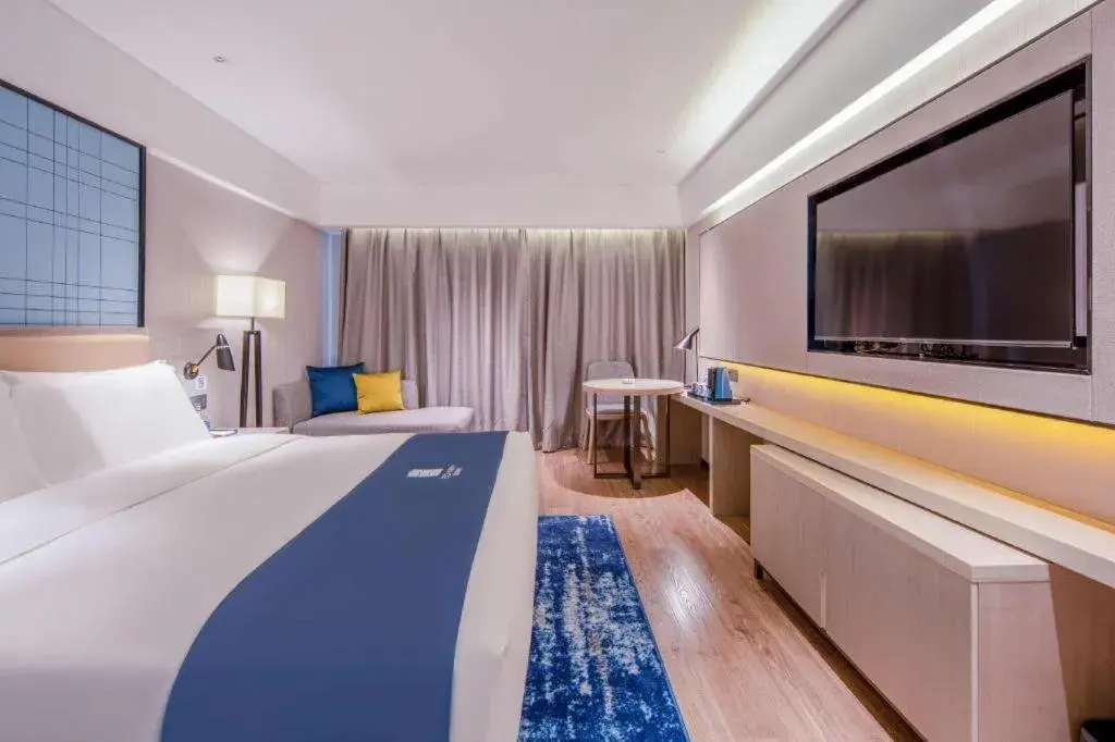 Bed in Echarm Hotel Nanning Wuming Bed in Echarm Hotel Nanning Wuming