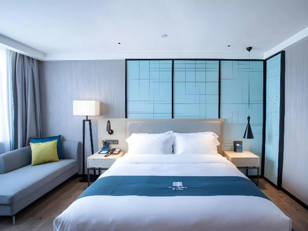 Bed in Echarm Hotel Nanning Wuming