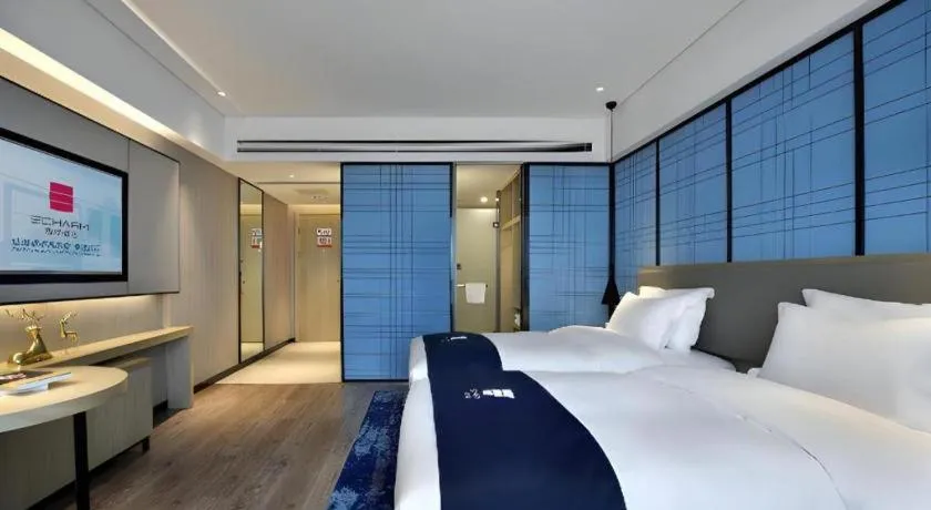 Bed in Echarm Hotel Nanning Wuming