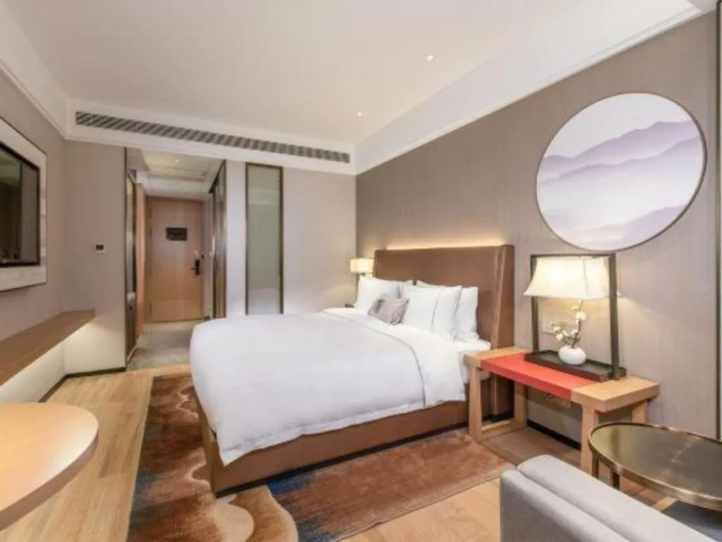 Bed in Echeng Hotel Nanning Huqiu Metro Station