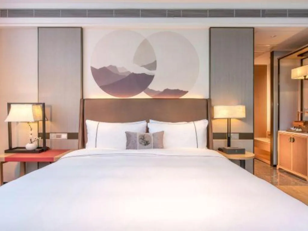 Bed in Echeng Hotel Nanning Huqiu Metro Station