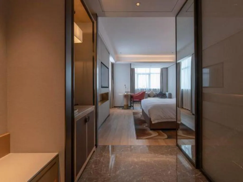 Bed in Echeng Hotel Nanning Huqiu Metro Station