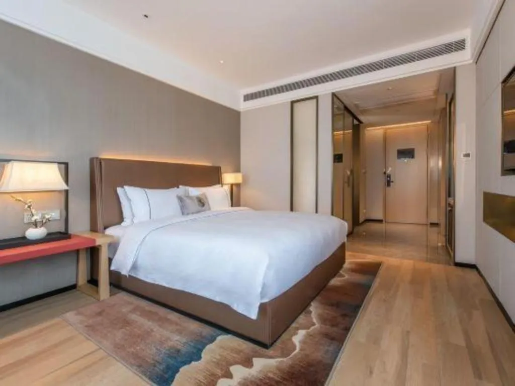 Bed in Echeng Hotel Nanning Huqiu Metro Station