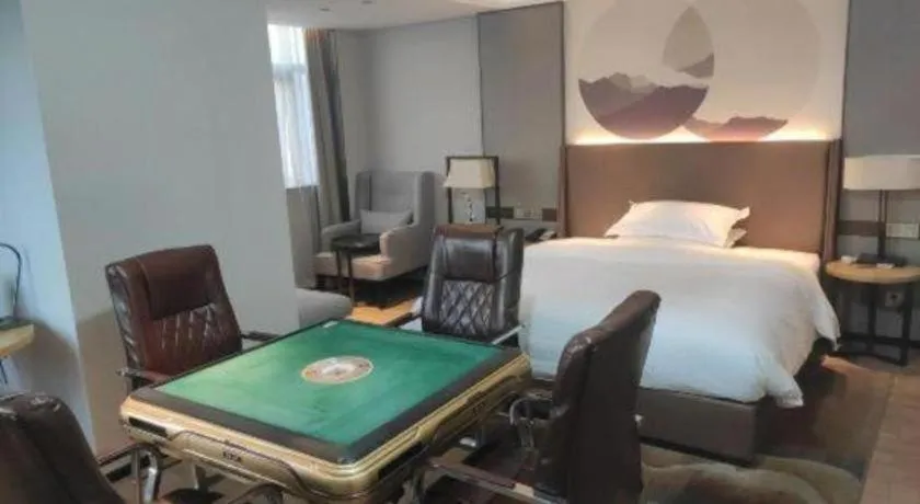 Bed in Echeng Hotel Nanning Huqiu Metro Station