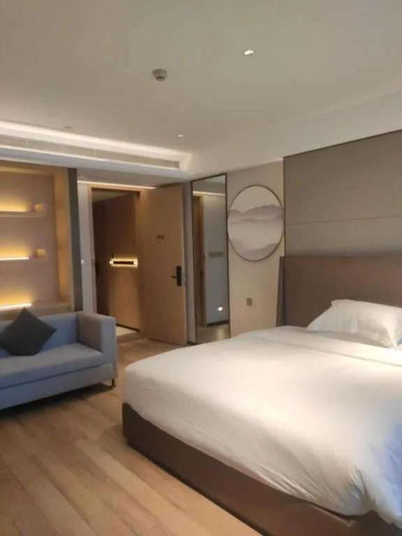 Bed in Echeng Hotel Nanning Huqiu Metro Station