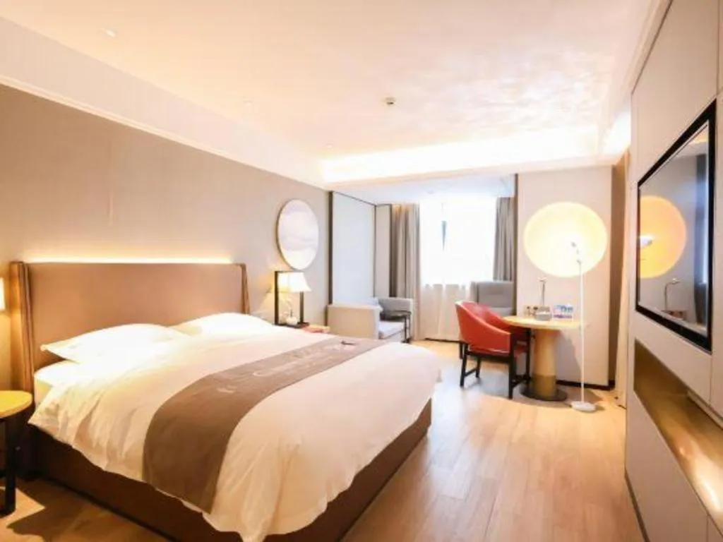 Bed in Echeng Hotel Nanning Huqiu Metro Station