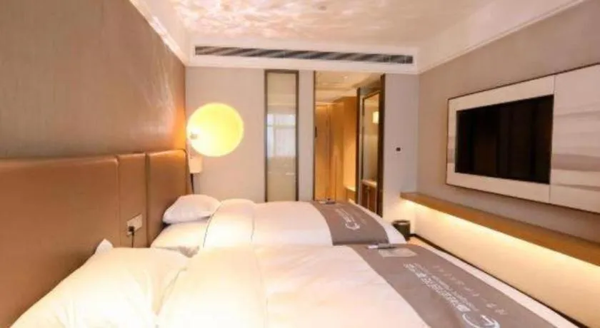 Bed in Echeng Hotel Nanning Huqiu Metro Station