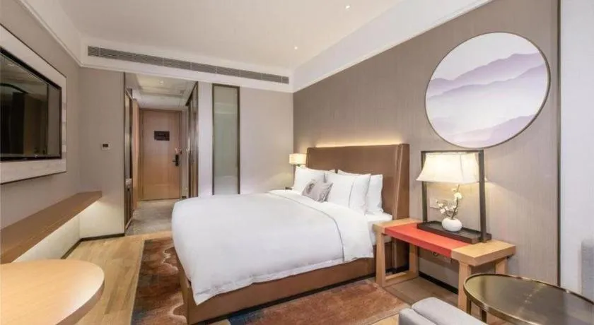 Bed in Echeng Hotel Nanning Huqiu Metro Station