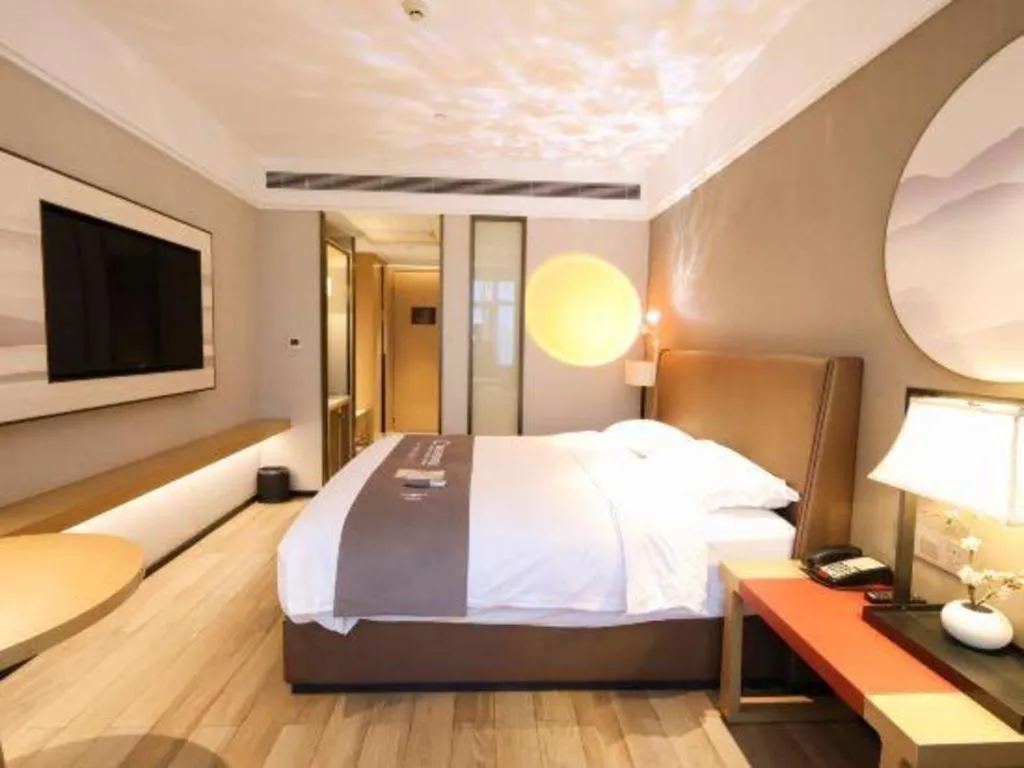 Bed in Echeng Hotel Nanning Huqiu Metro Station