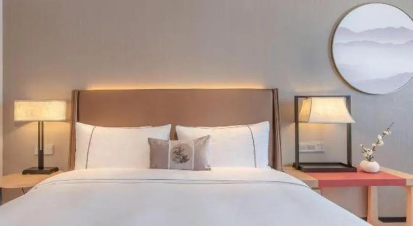 Bed in Echeng Hotel Nanning Huqiu Metro Station