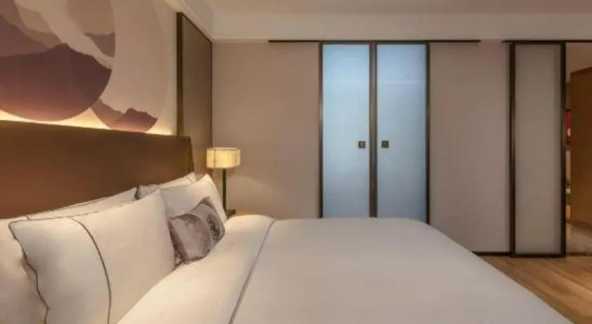 Bed in Echeng Hotel Nanning Huqiu Metro Station