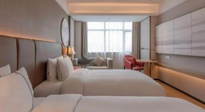 Bed in Echeng Hotel Nanning Huqiu Metro Station