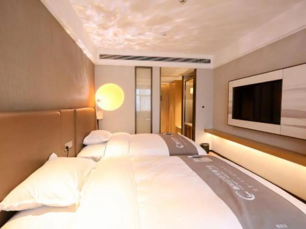 Bed in Echeng Hotel Nanning Huqiu Metro Station