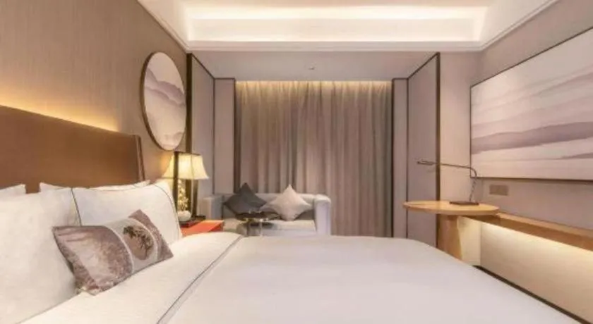 Bed in Echeng Hotel Nanning Huqiu Metro Station