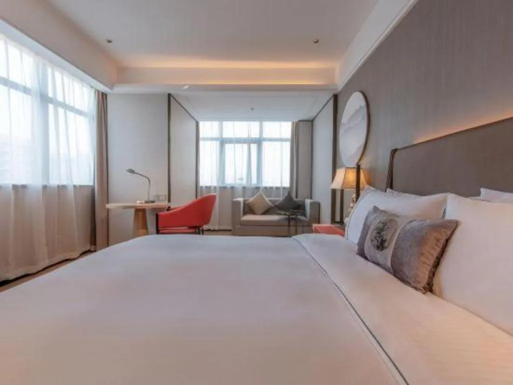 Bed in Echeng Hotel Nanning Huqiu Metro Station