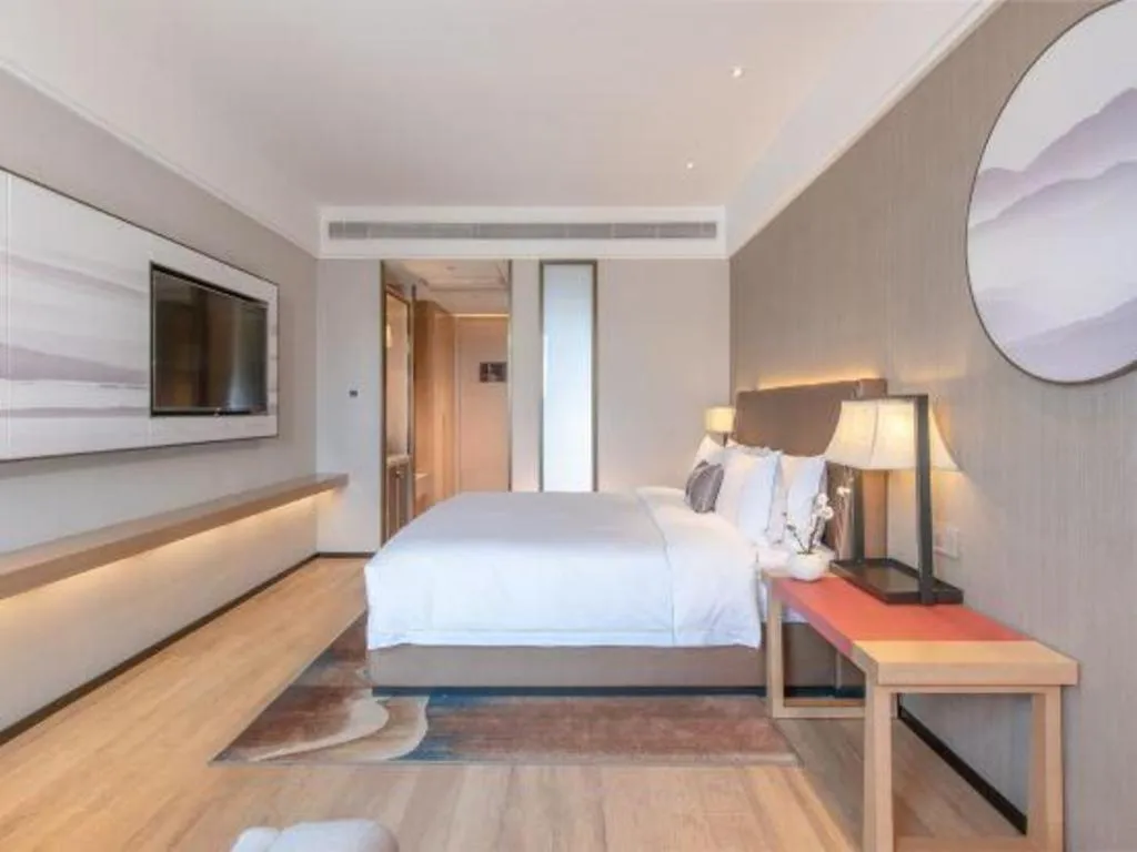 Bed in Echeng Hotel Nanning Huqiu Metro Station