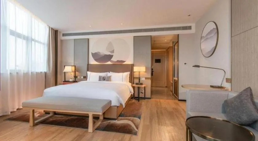 Bed in Echeng Hotel Nanning Huqiu Metro Station