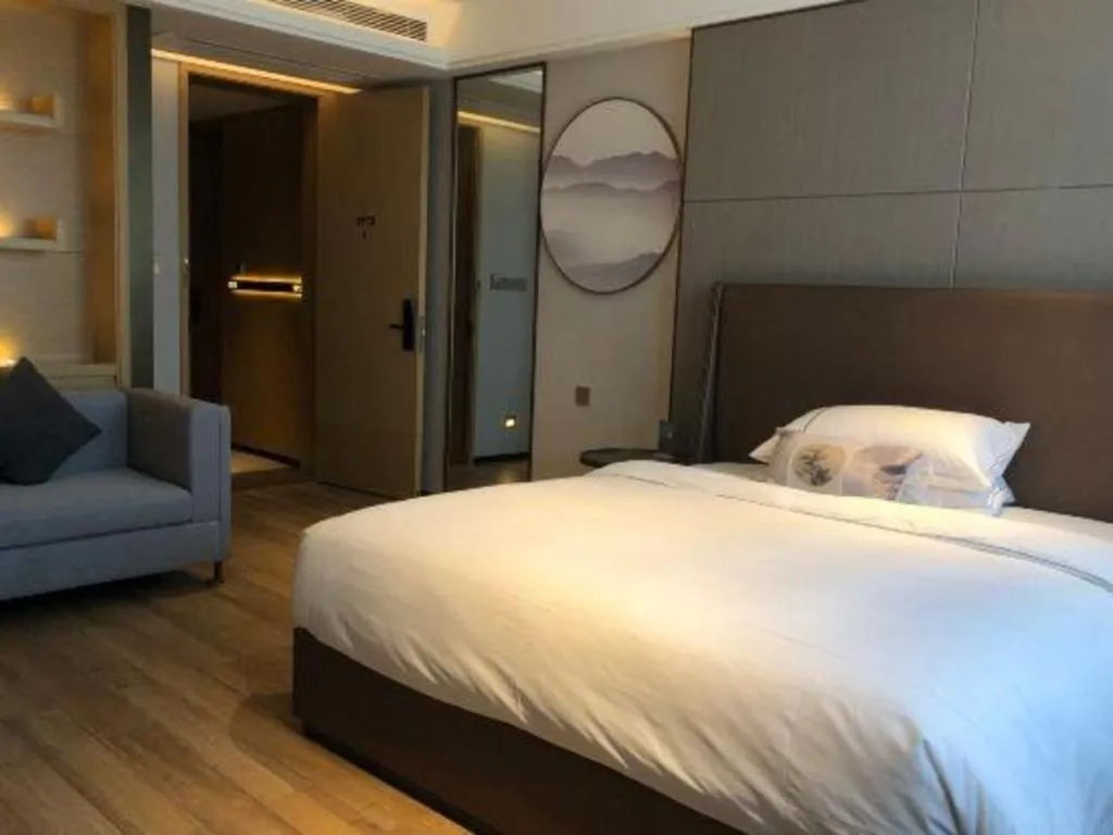 Bed in Echeng Hotel Nanning Huqiu Metro Station