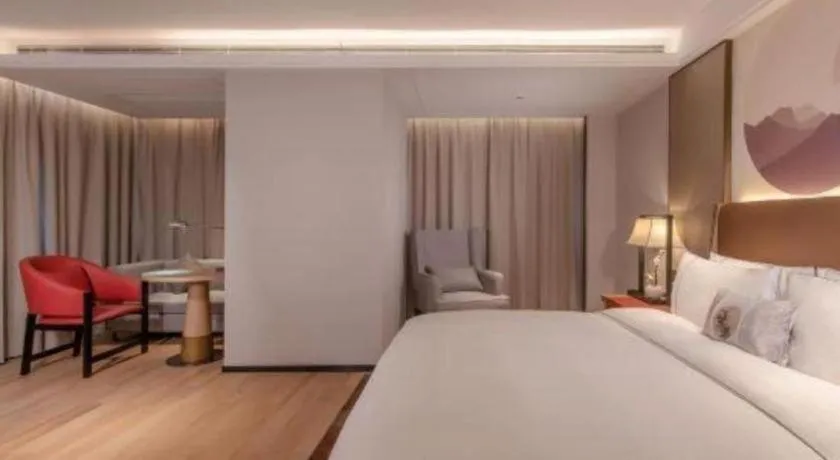 Bed in Echeng Hotel Nanning Huqiu Metro Station