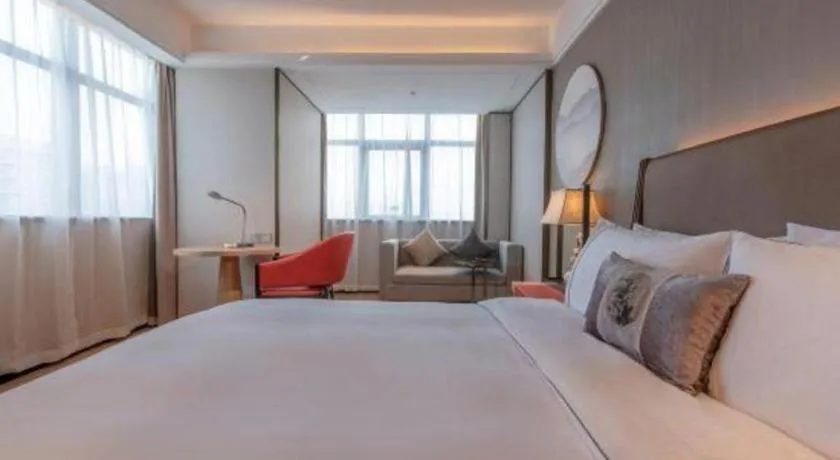 Bed in Echeng Hotel Nanning Huqiu Metro Station