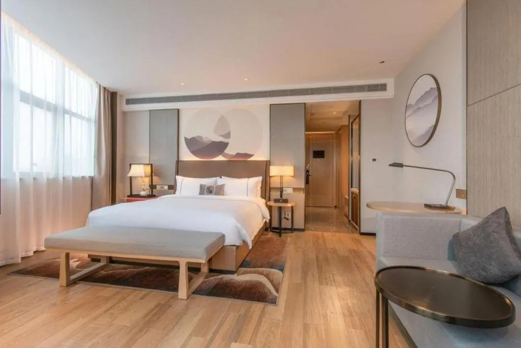 Bed in Echeng Hotel Nanning Huqiu Metro Station