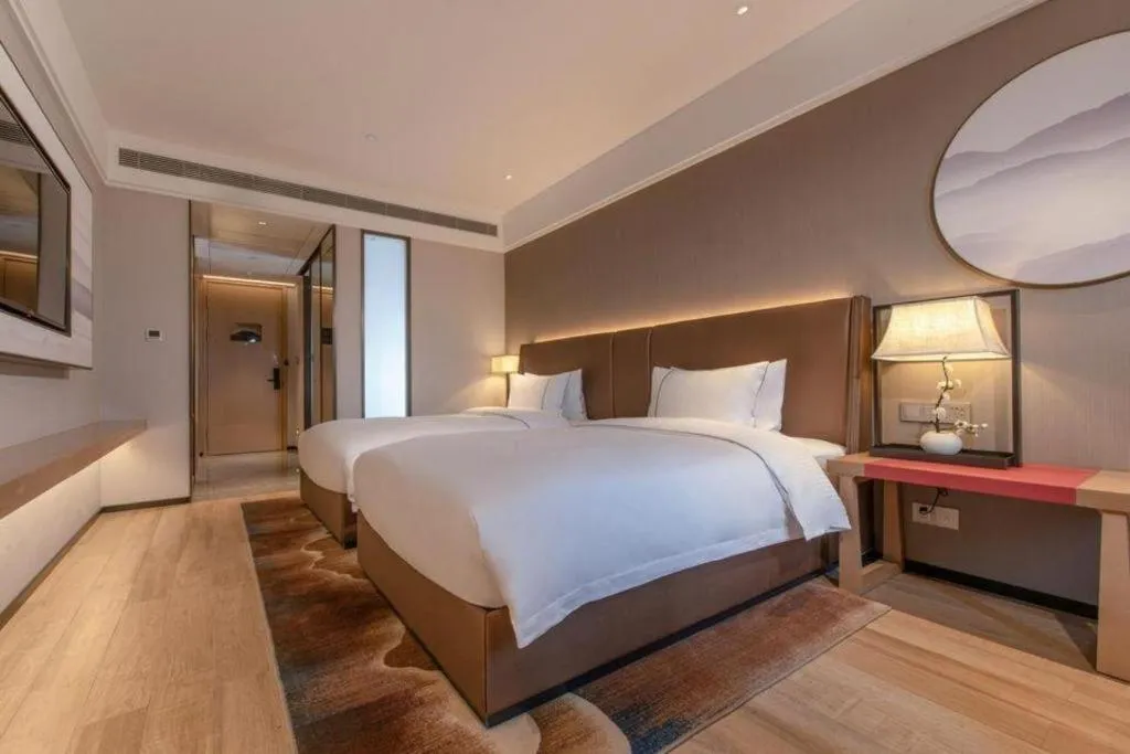 Bed in Echeng Hotel Nanning Huqiu Metro Station