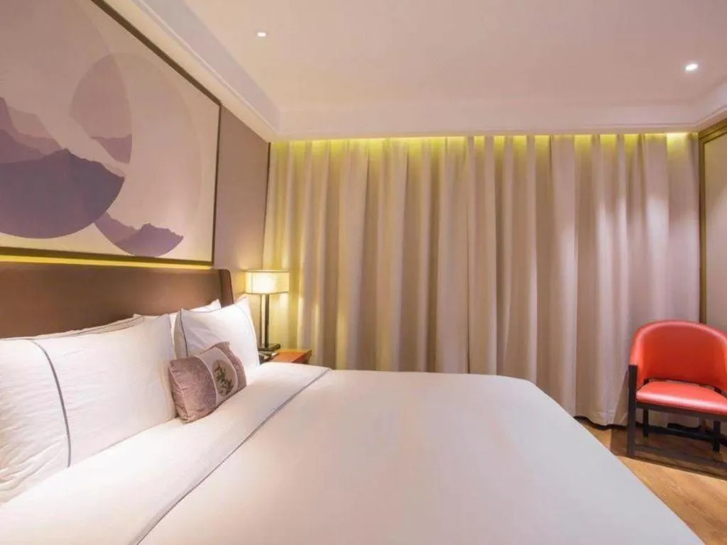 Bed in Echeng Hotel Nanning Huqiu Metro Station