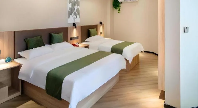 Bed in Green Tree Inn Express Huai'an Huaiyin District Jiangxi Road Normal University