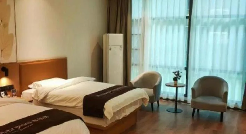 Bed in Green Tree Inn Nanchang Zhongshan Road Bayiguan