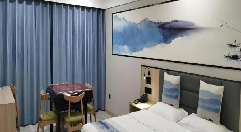 Bed in Green Tree Inn Express Jiangsu Taizhou Xinghua RT-Mart