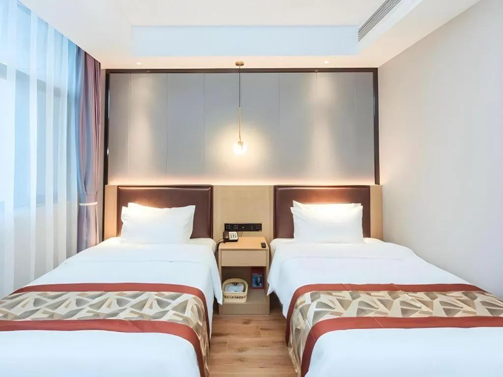 Bed in Gya Hotel Yangzhou Economic Development Zone Yangzijiang Nan Road Gaomin Temple