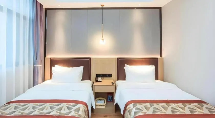 Bed in Gya Hotel Yangzhou Economic Development Zone Yangzijiang Nan Road Gaomin Temple