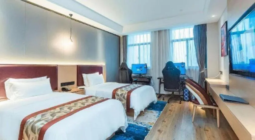 Bed in Gya Hotel Yangzhou Economic Development Zone Yangzijiang Nan Road Gaomin Temple