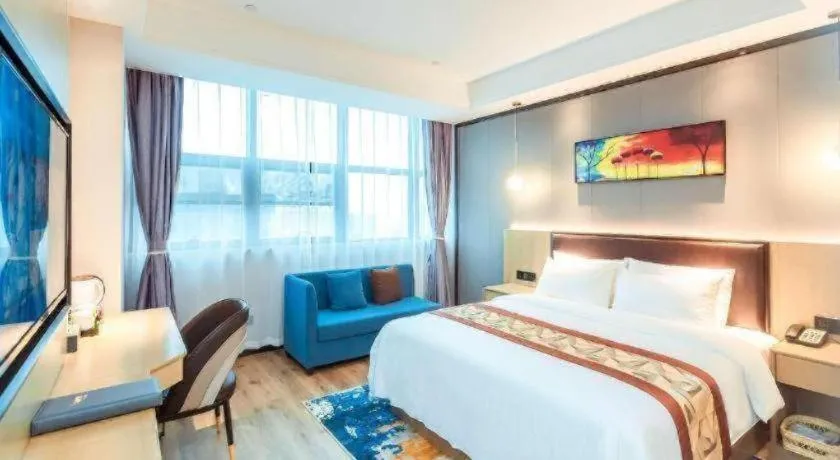 Bed in Gya Hotel Yangzhou Economic Development Zone Yangzijiang Nan Road Gaomin Temple