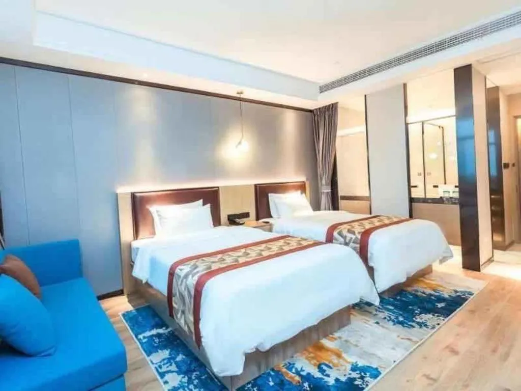 Bed in Gya Hotel Yangzhou Economic Development Zone Yangzijiang Nan Road Gaomin Temple