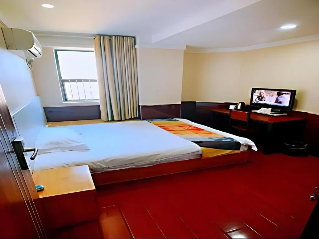 Bed in Shell Hotel Nanjing Mingfa Square Metro Station