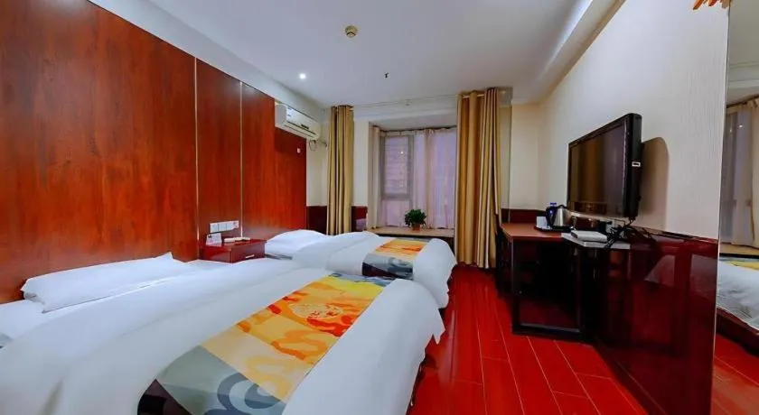 Bed in Shell Hotel Nanjing Mingfa Square Metro Station