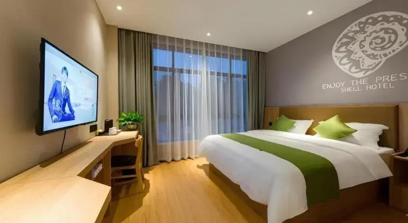 Bed in Shell Hotel Anhui Huaibei Suixi County Economic Development Zone Bed in Shell Hotel Anhui Huaibei Suixi County Economic Development Zone