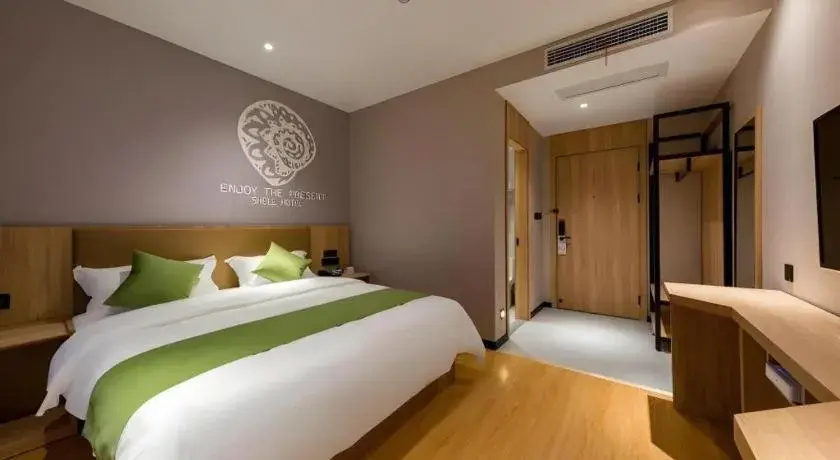 Bed in Shell Hotel Anhui Huaibei Suixi County Economic Development Zone Bed in Shell Hotel Anhui Huaibei Suixi County Economic Development Zone