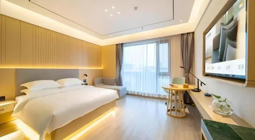 Bed in Deep Sleep Hotel Xuzhou High-Speed Railway Station East Square Oubeisha Bed in Deep Sleep Hotel Xuzhou High-Speed Railway Station East Square Oubeisha