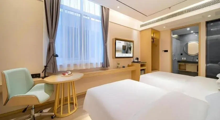 Bed in Deep Sleep Hotel Xuzhou High-Speed Railway Station East Square Oubeisha Bed in Deep Sleep Hotel Xuzhou High-Speed Railway Station East Square Oubeisha