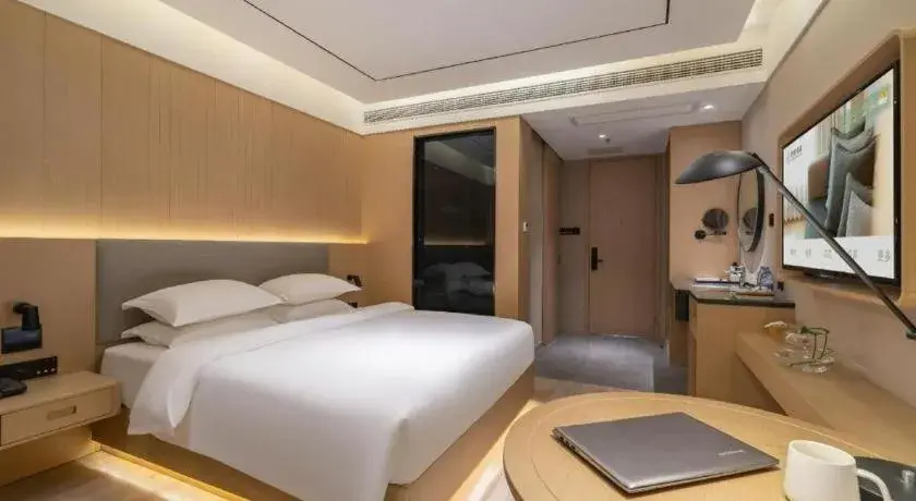 Bed in Deep Sleep Hotel Xuzhou High-Speed Railway Station East Square Oubeisha Bed in Deep Sleep Hotel Xuzhou High-Speed Railway Station East Square Oubeisha