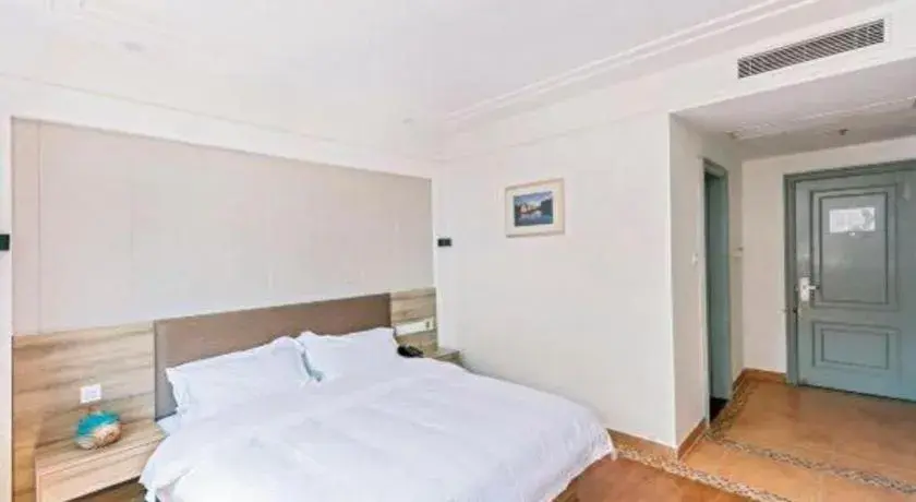 Bed in GreenTree Alliance Hotel Shanghai Baoshan District Meilan Lake Yueluo Road Bed in GreenTree Alliance Hotel Shanghai Baoshan District Meilan Lake Yueluo Road