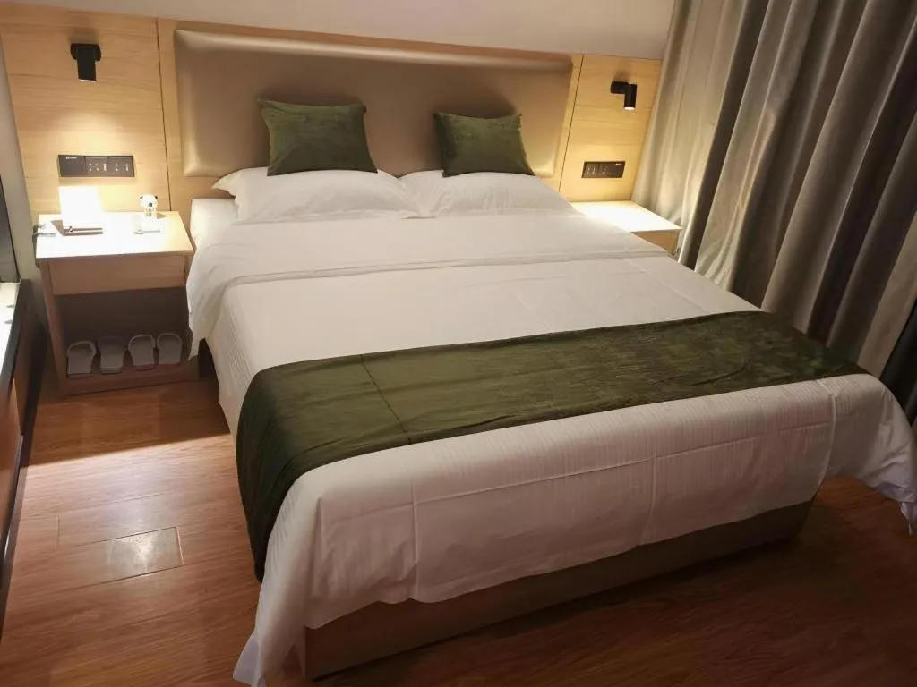 Bed in Green Tree Inn Express Jinan Huaiyin District Jingshi Road Children's Hospital