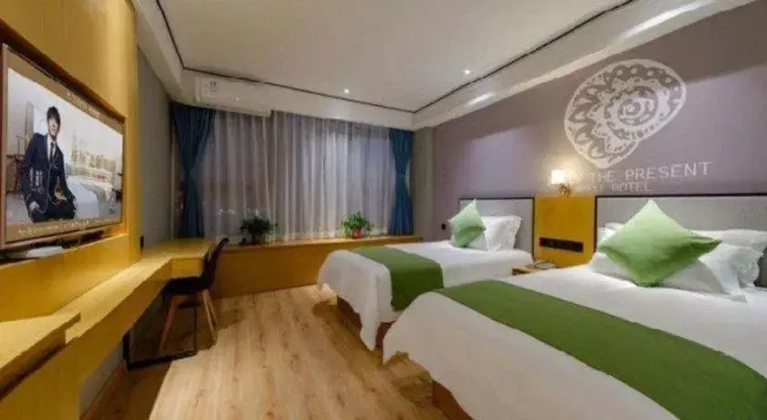 Bed in Shell Hotel Anhui Huaibei Railway Station Huiyuan Road Bed in Shell Hotel Anhui Huaibei Railway Station Huiyuan Road