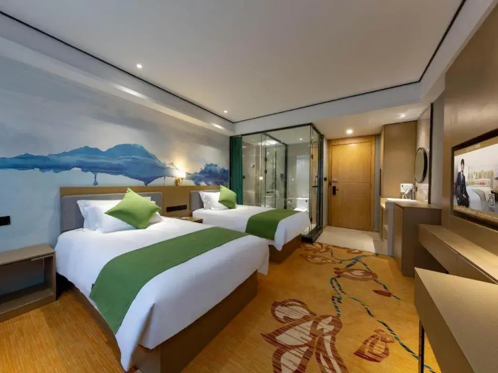 Bed in Shell Hotel Anhui Huaibei Railway Station Huiyuan Road Bed in Shell Hotel Anhui Huaibei Railway Station Huiyuan Road