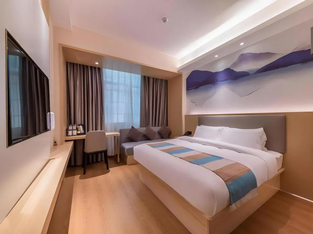 Bed in VX Hotel Xiamen Siming District Xiamen University Huandao Road