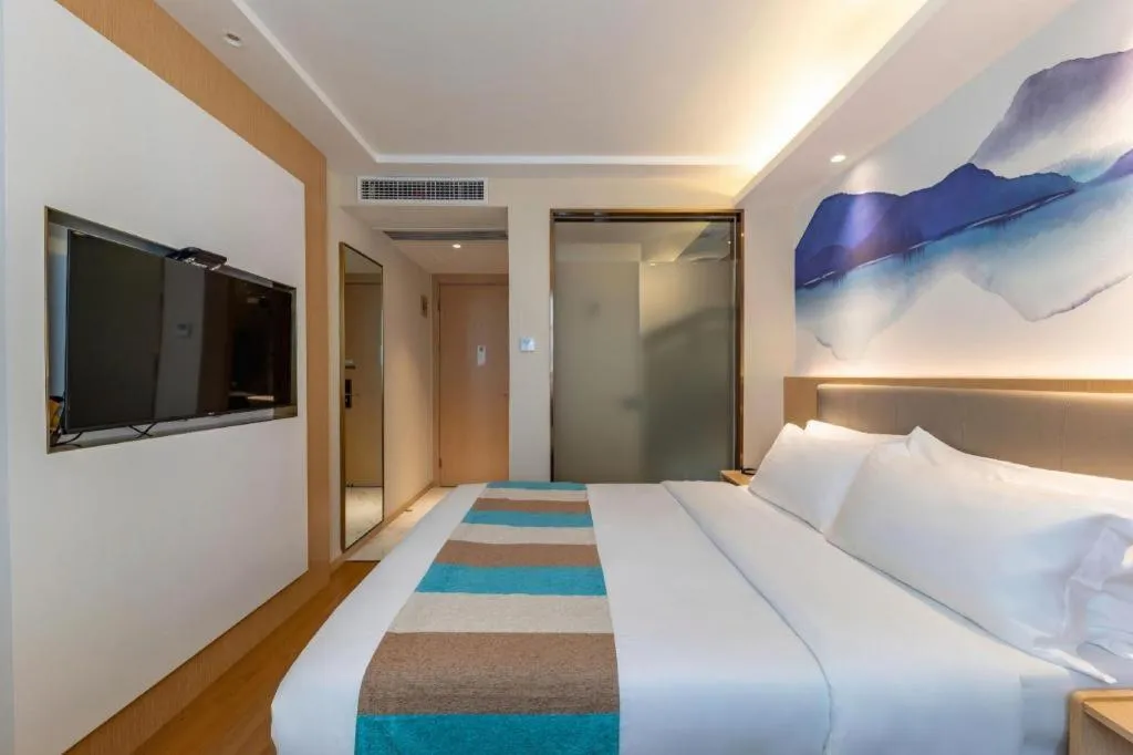 Bed in VX Hotel Xiamen Siming District Xiamen University Huandao Road