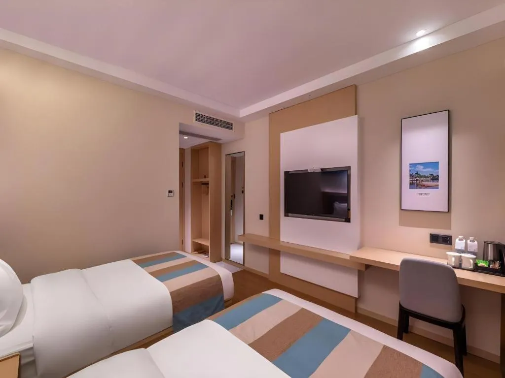 Bed in VX Hotel Xiamen Siming District Xiamen University Huandao Road
